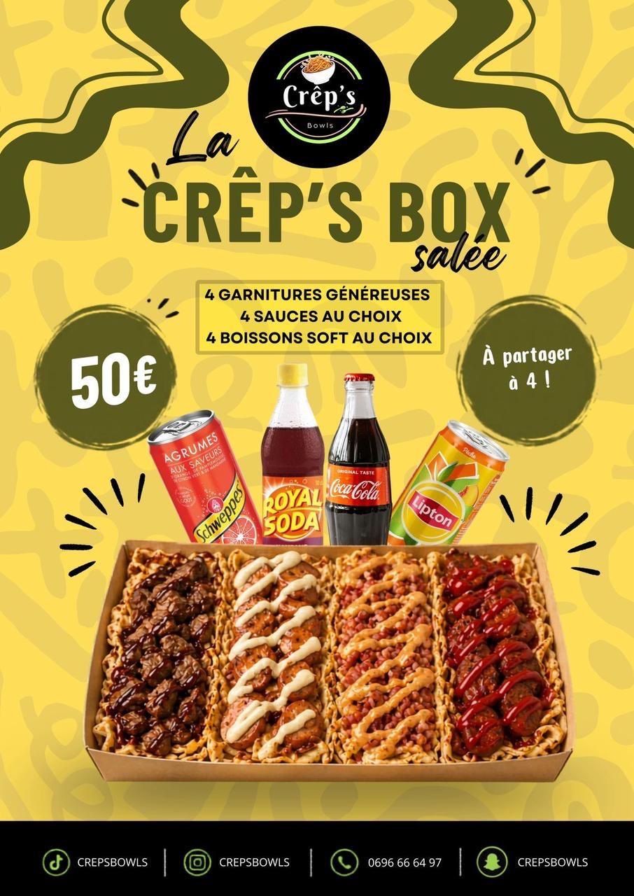 Crêp's Box Salée
